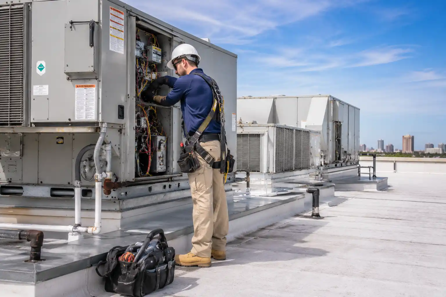Commercial HVAC service in Houston, Texas