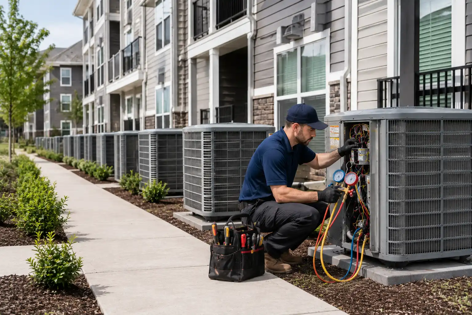 HOA and Property Management HVAC service in Houston, Texas